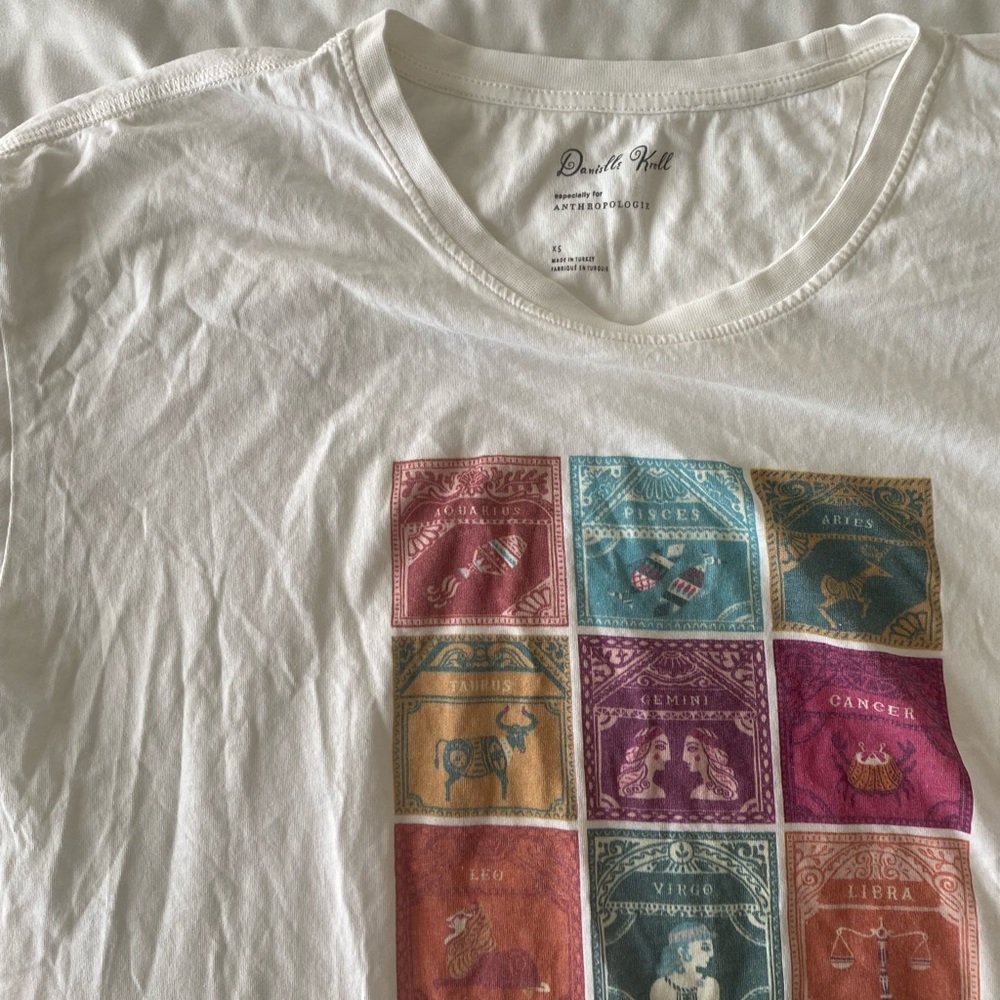 Anthropologie Zodiac Graphic Tee